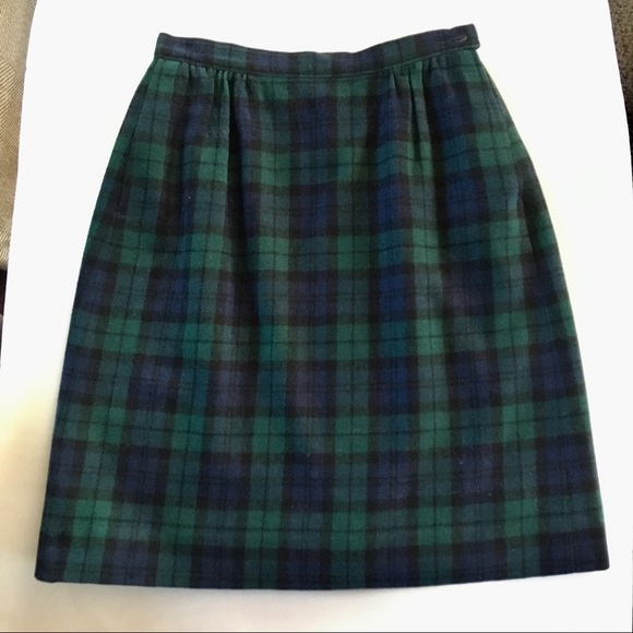 Pendleton Dresses & Skirts - Vintage PENDLETON Tartan Plaid Wool Skirt